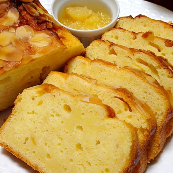 フルーツパウンドケーキです バター控えめクリチ入り レシピ 作り方 By ゆんゆんゅん 楽天レシピ